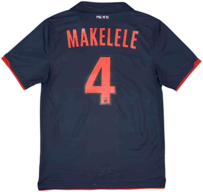 2010-11 Paris Saint-Germain Away Shirt Makelele #4 - 7/10 - (M)