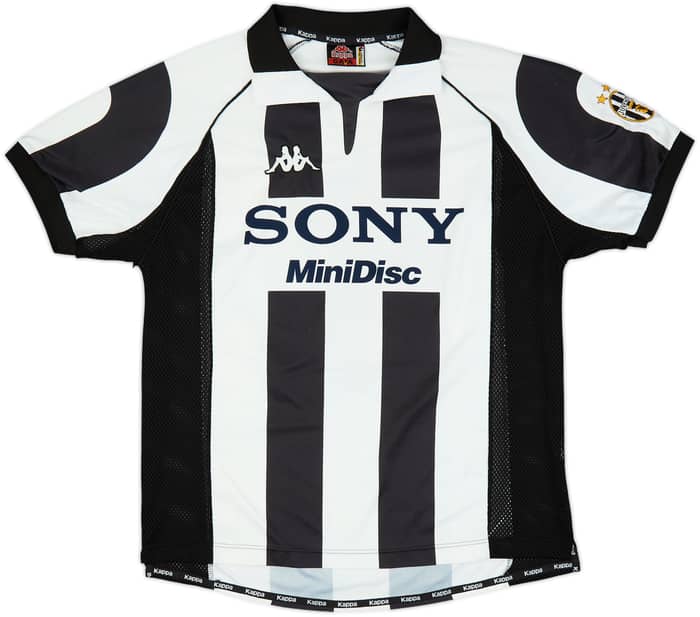 1997-98 Juventus Centenary Home Shirt Zidane #21 - 8/10 - (L)