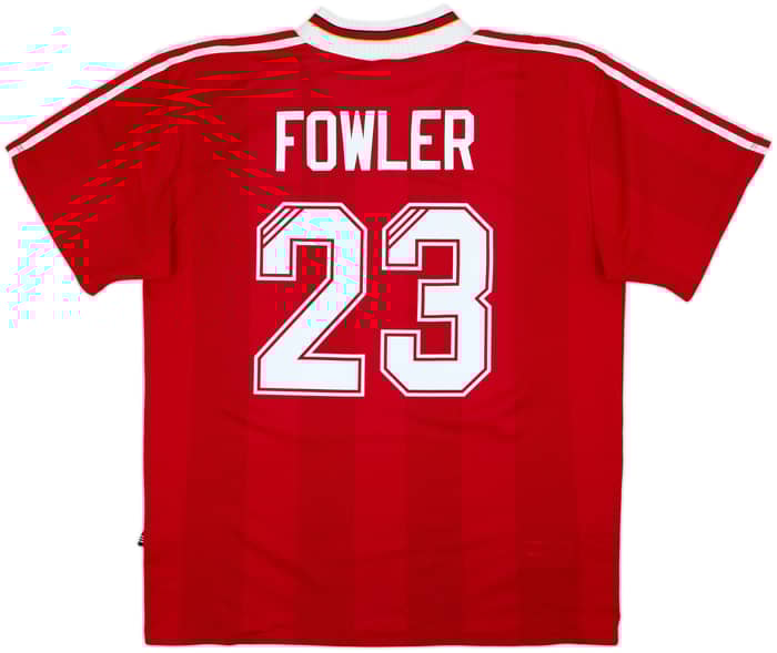 1995-96 Liverpool Home Shirt Fowler #23 - 8/10 - (XXL)
