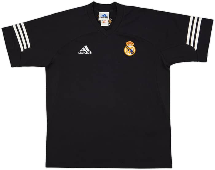 2002-03 Real Madrid adidas Cotton Tee - 8/10 - (M)