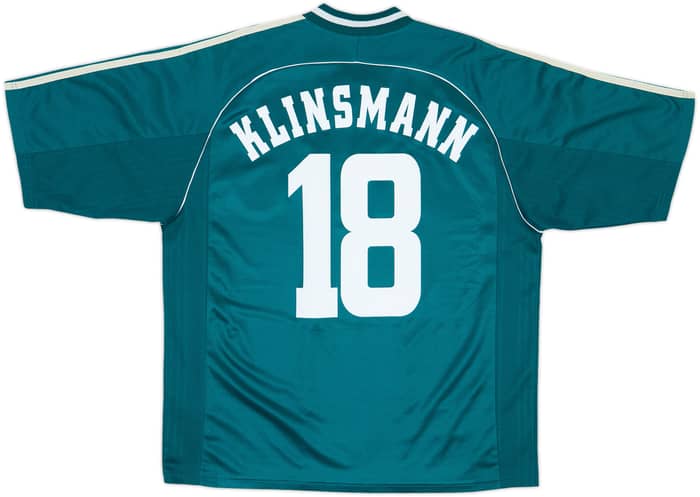 1998-00 Germany Away Shirt Klinsmann #18 - 8/10 - (L)