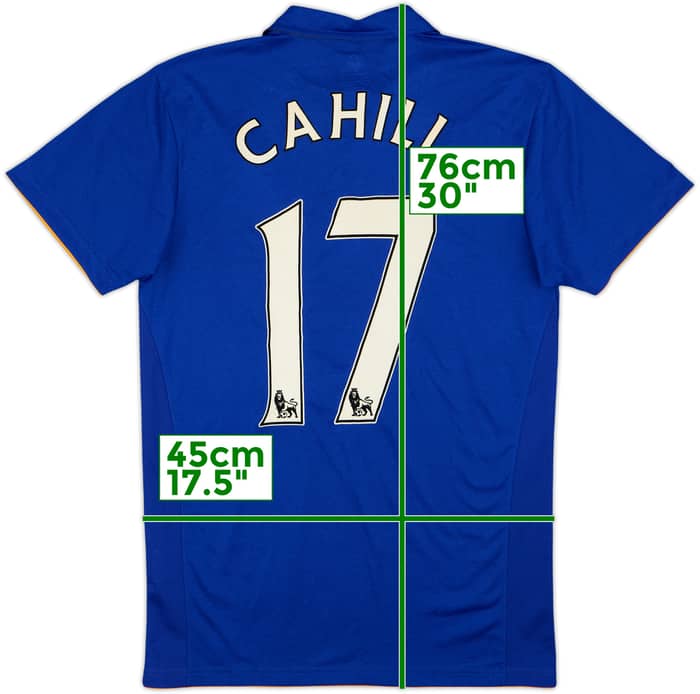2011-12 Everton Home Shirt Cahill #17 - 7/10 - (S)