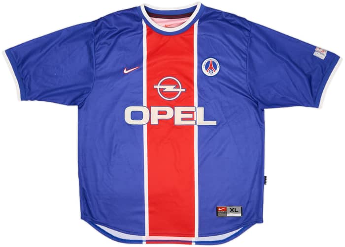 1999-00 Paris Saint-Germain Home Shirt Okocha #10 - 7/10 - (XL)