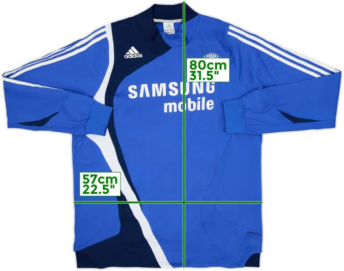 2007-08 Chelsea adidas Formotion Drill Top - 5/10 - (XL)