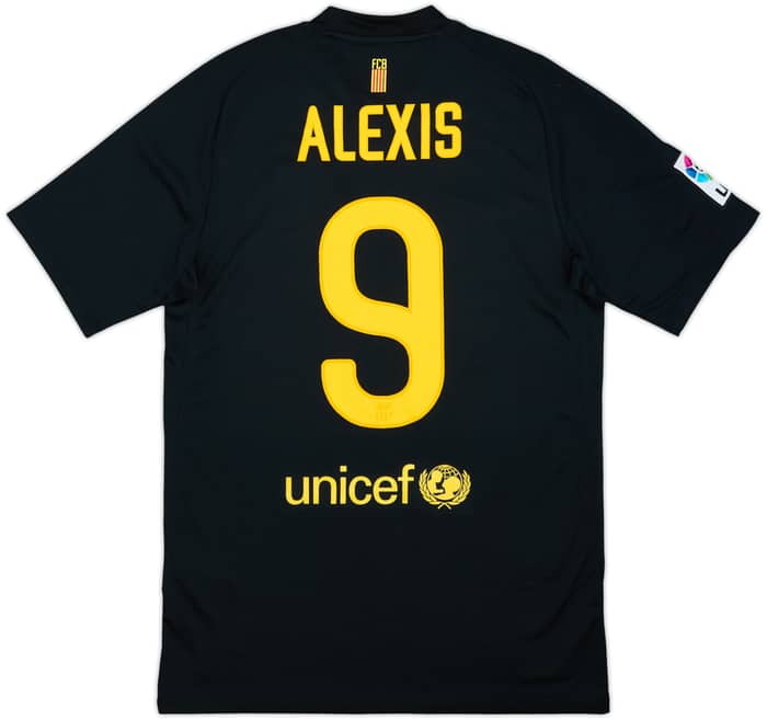 2011-12 Barcelona Away Shirt Alexis #9 - 6/10 - (S)