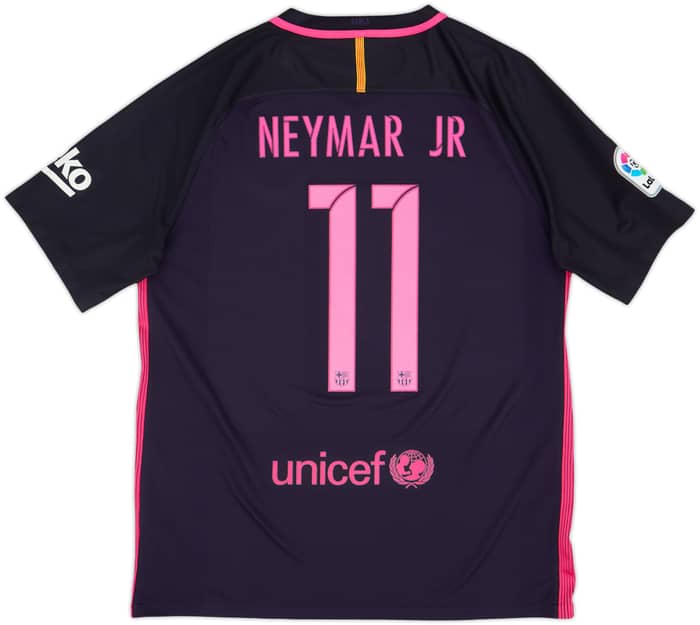 2016-17 Barcelona Away Shirt Neymar Jr #11 - 8/10 - (L)