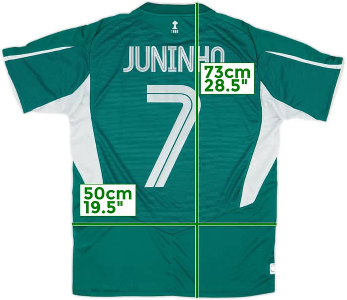 2004-05 Celtic Away Shirt Juninho #7 - 8/10 - (M)