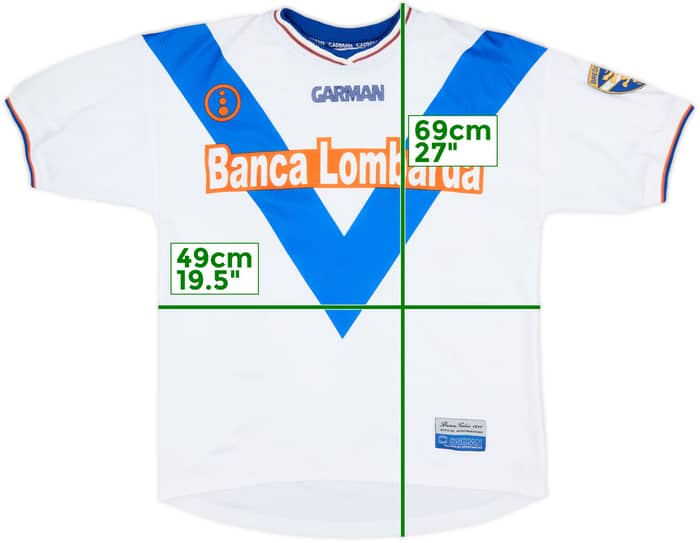 2001-02 Brescia Away Shirt - 8/10 - (XL.Boys)