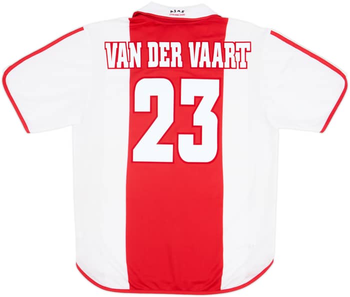 2000-01 Ajax Centenary Home Shirt Van Der Vaart #23 - 8/10 - (L)