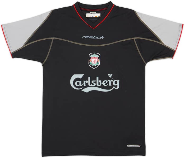 2002-04 Liverpool Away Shirt Gerrard #17 - 9/10 - (XS)