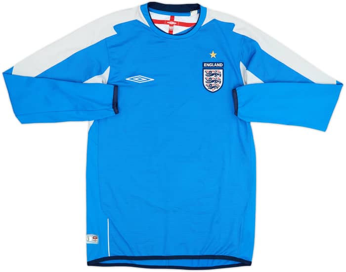 2004-06 England GK Shirt - 7/10 - (S)