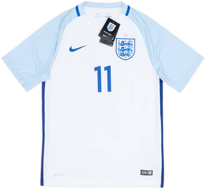 2016-17 England Home Shirt Vardy #11 (S)