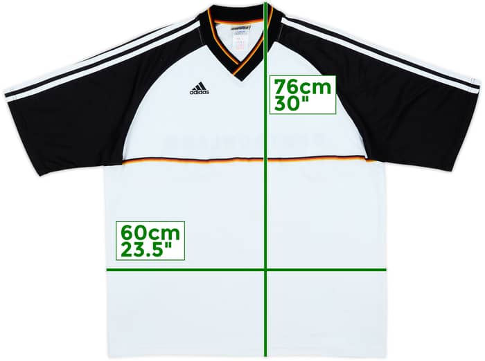 1998 Germany Olympics adidas Training Shirt - 8/10 - (L/XL)