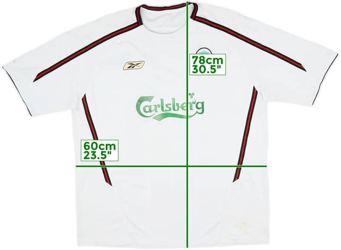 2003-04 Liverpool Away Shirt - 4/10 - (XL)