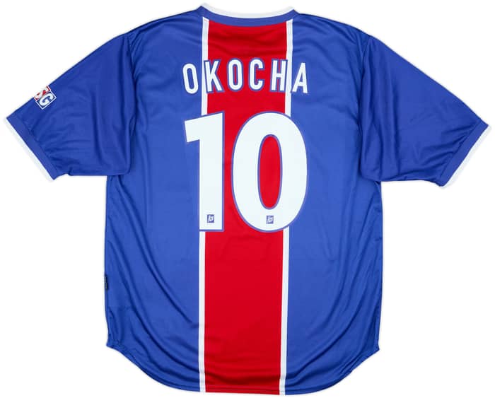 1999-00 Paris Saint-Germain Home Shirt Okocha #10 - 8/10 - (L)