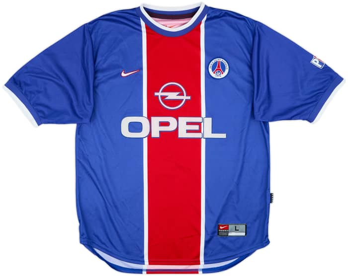 1999-00 Paris Saint-Germain Home Shirt Okocha #10 - 8/10 - (L)