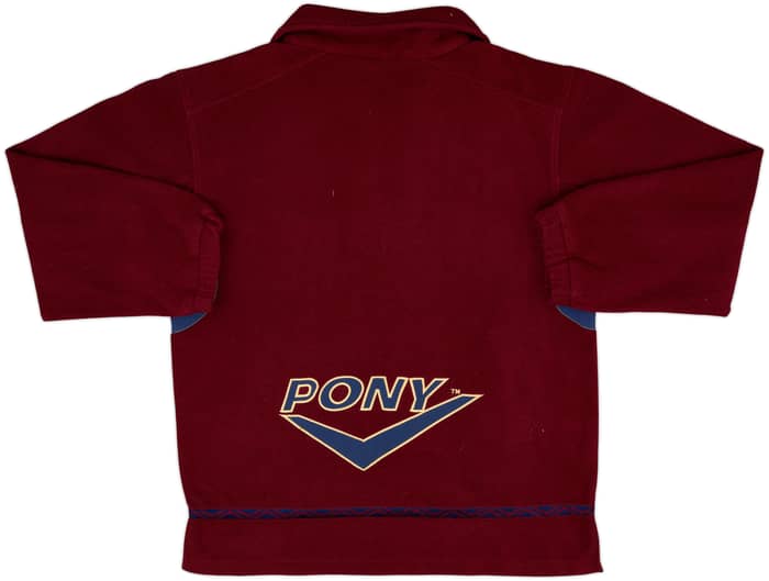 1995-97 West Ham Pony 1/4 Zip Fleece - 7/10 - (XXL)