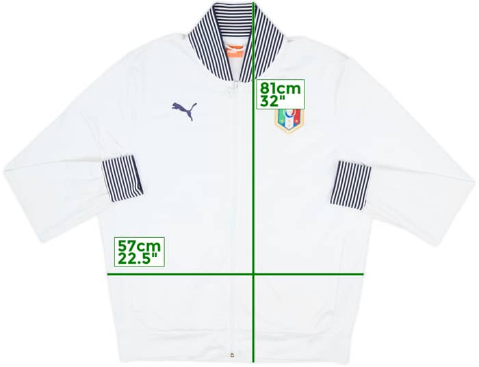 2013-14 Italy Puma Track Jacket - 8/10 - (XL)