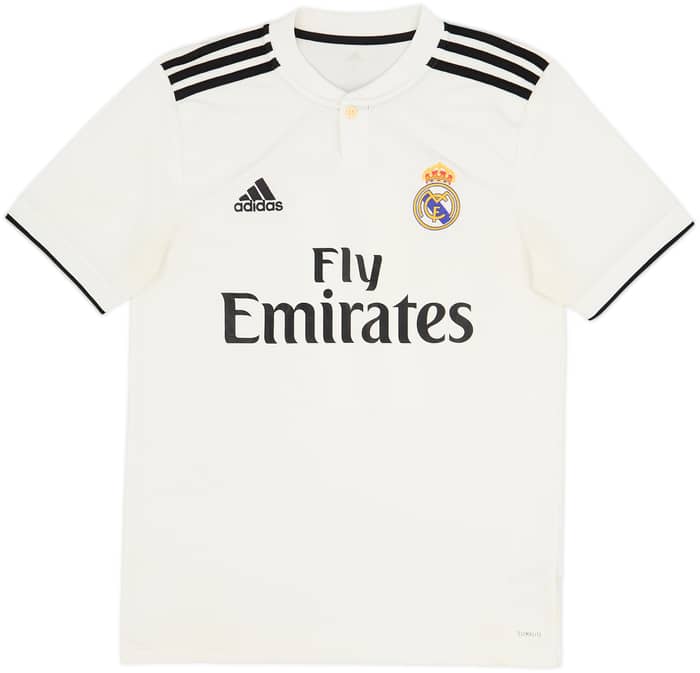 2018-19 Real Madrid Home Shirt Bale #11 - 5/10 - (S)