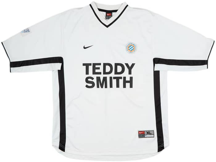 2001-02 Montpellier Away Shirt Silvestre #4 - 6/10 - (XL)