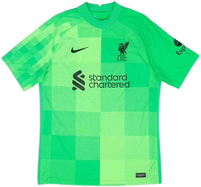2021-22 Liverpool GK Shirt A.Becker #1 - 10/10 - (M)