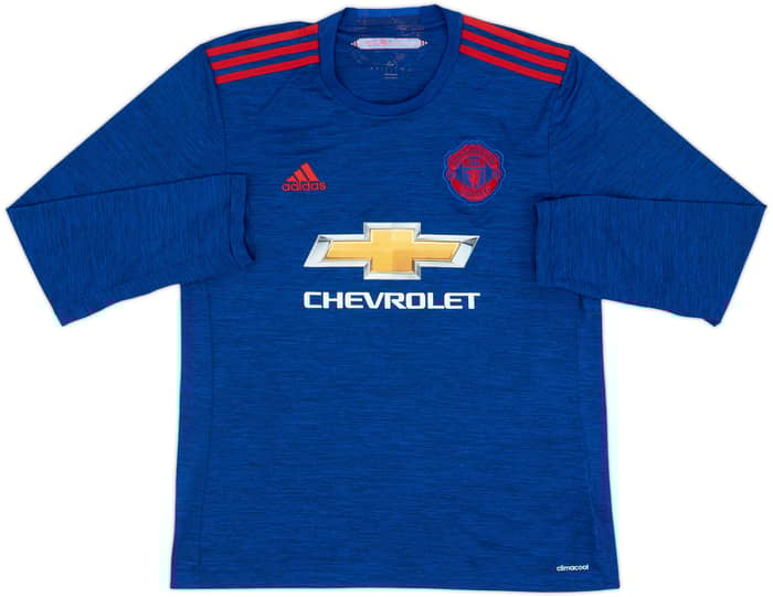 2016-17 Manchester United Away L/S Shirt Rooney #10 - 7/10 - (L)