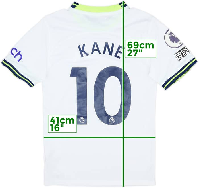 2022-23 Tottenham Home Shirt Kane #10 - 9/10 - (XS)