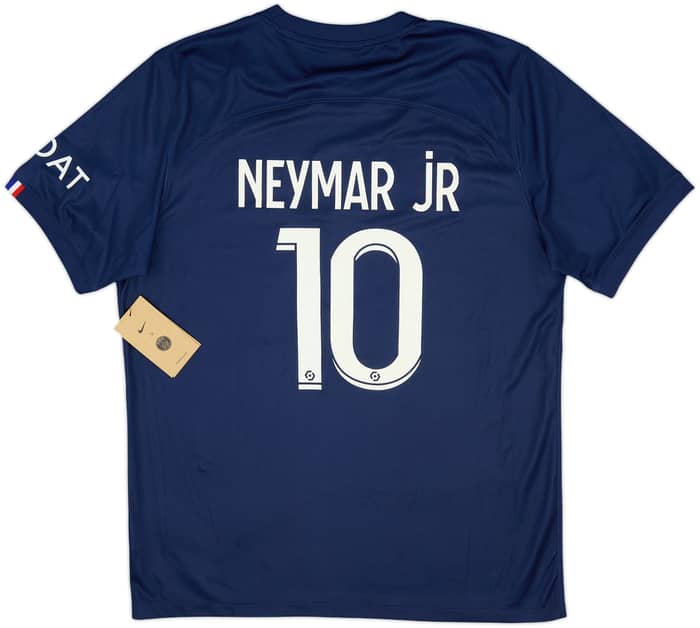 2022-23 Paris Saint-Germain Home Shirt Neymar Jr #10 (L)
