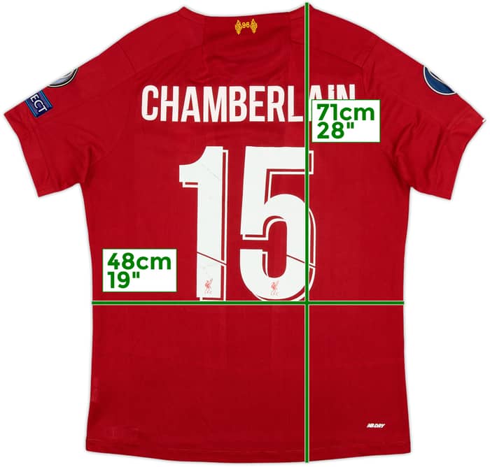 2019-20 Liverpool Home Shirt Chamberlain #15 - 5/10 - (S)
