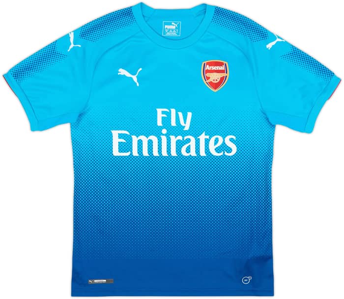 2017-18 Arsenal Away Shirt Ramsey #8 - 9/10 - (S)