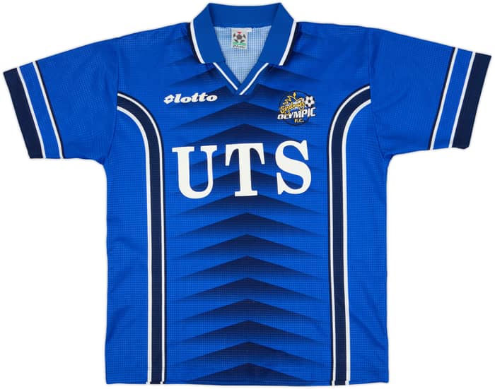 1998-99 Sydney Olympic Home Shirt - 8/10 - (XL)