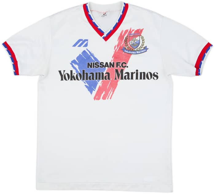 1993-94 Yokohama Marinos Mizuno Training Shirt - 8/10 - (L)