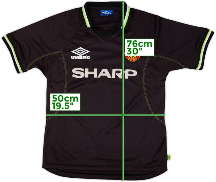 1998-99 Manchester United Third Shirt - 6/10 - (M)