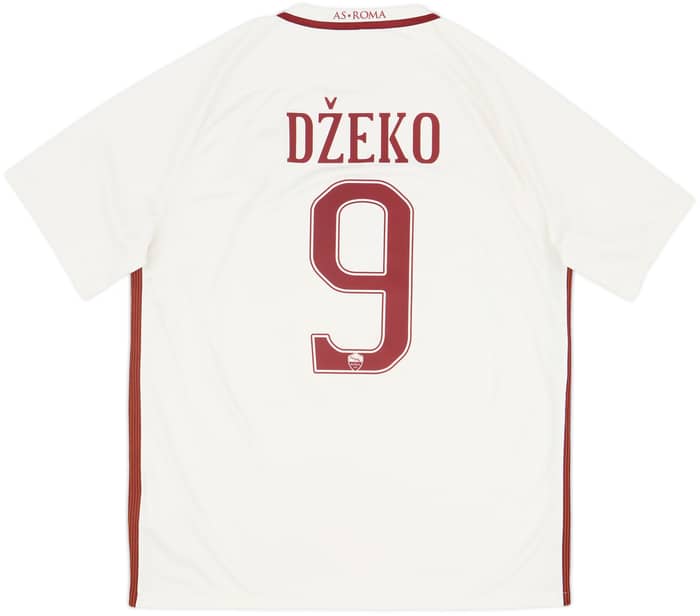 2016-17 Roma Away Shirt Dzeko #9 - 8/10 - (XL)