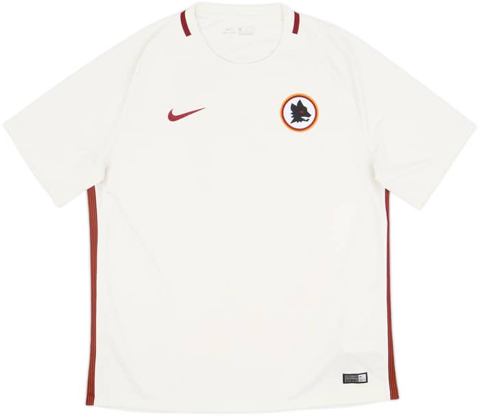 2016-17 Roma Away Shirt Dzeko #9 - 8/10 - (XL)