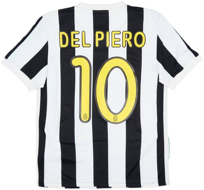 2009-10 Juventus Home Shirt Del Piero #10 - 7/10 - (S)