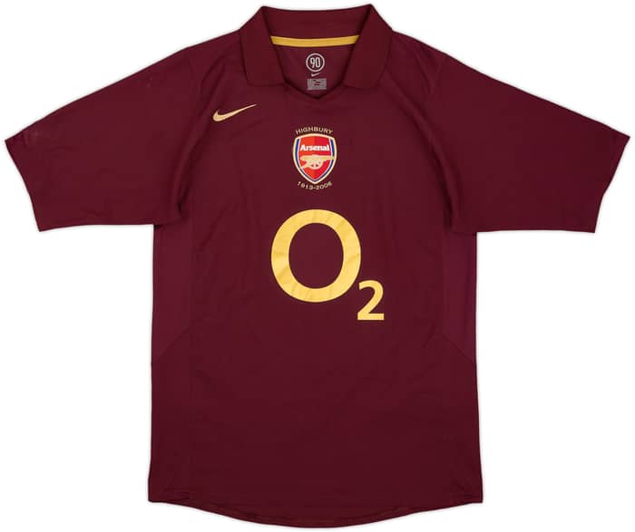 2005-06 Arsenal Home Shirt Henry #14 - 8/10 - (S)