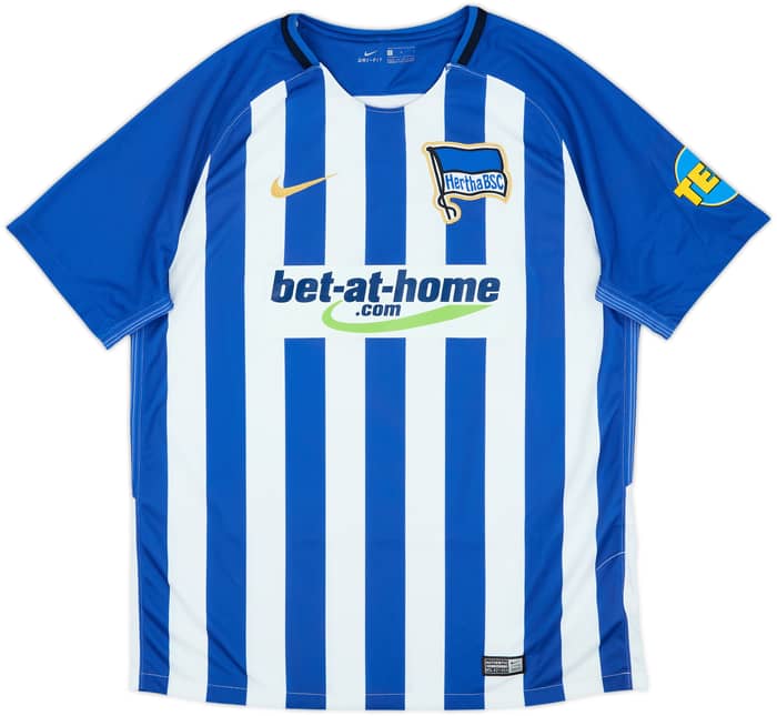 2017-18 Hertha Berlin Home Shirt - 8/10 - (L)