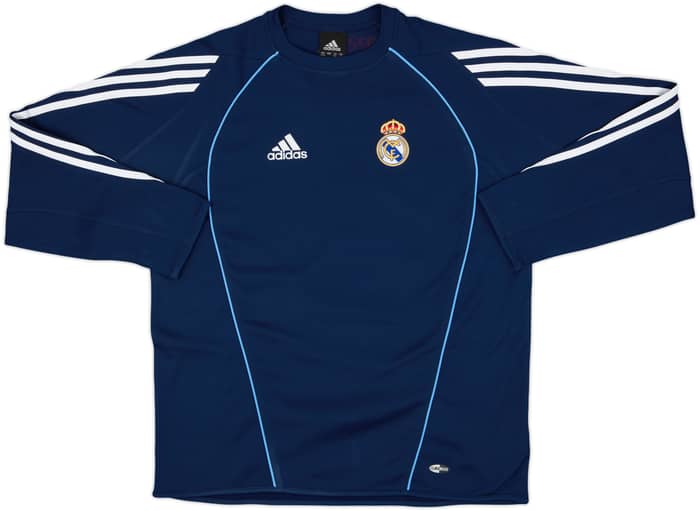 2005-06 Real Madrid adidas Sweat Top - 8/10 - (M)
