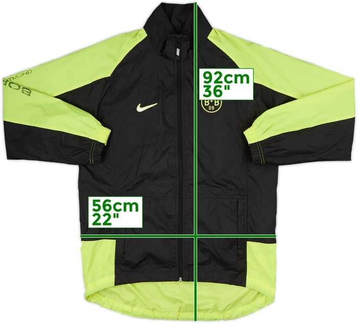 1997-98 Borussia Dortmund Nike Track Jacket - 5/10 - (M)