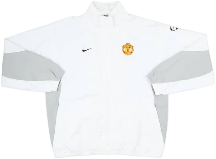 2003-04 Manchester United Player Issue Nike Track Jacket - 9/10 - (L)