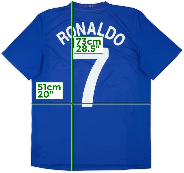 2008-09 Manchester United Third Shirt Ronaldo #7 - 6/10 - (M)