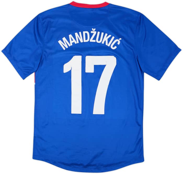 2012-14 Croatia Away Shirt Mandzukic #17 - 5/10 - (S)