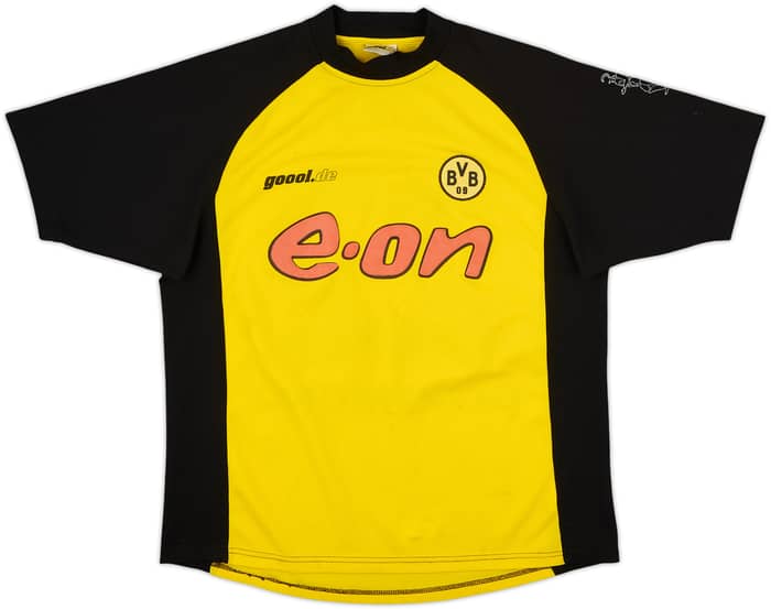 2001-02 Borussia Dortmund Home Shirt Amoroso #22 - 7/10 - (M)
