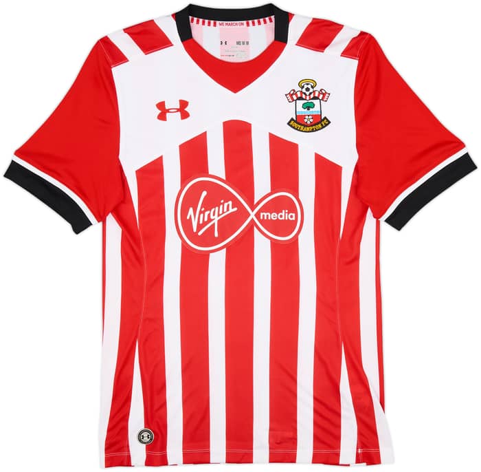 2016-17 Southampton Home Shirt Virgil #17 - 8/10 - (M)