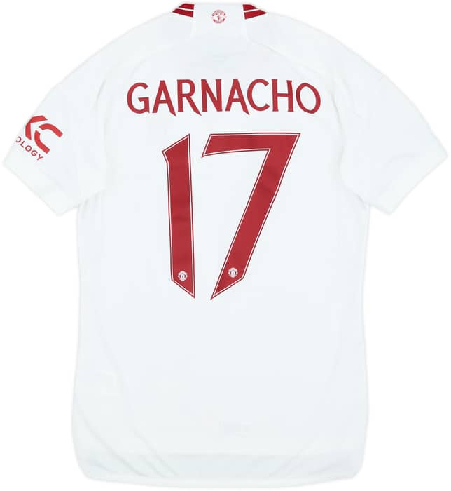 2023-24 Manchester United Third Shirt Garnacho #17 - 8/10 - (S)