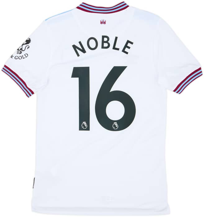 2019-20 West Ham Away Shirt Noble #16 (S)