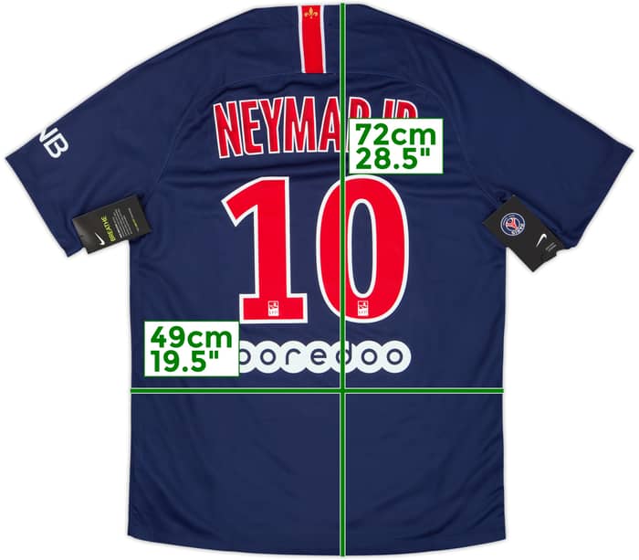 2018-19 Paris Saint-Germain Home Shirt Neymar Jr #10 (M)
