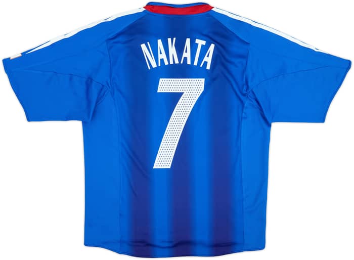 2004-06 Japan Home Shirt Nakata #7 - 8/10 - (M)