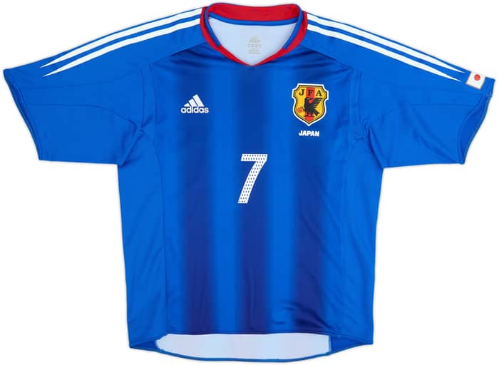 2004-06 Japan Home Shirt Nakata #7 - 8/10 - (M)